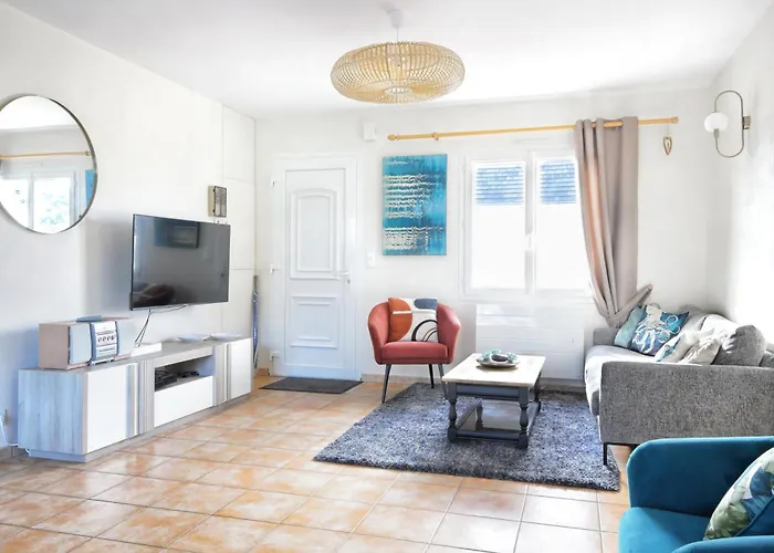 Le Poulpe Bleu - Maison 6p Avec Jardin Holiday home Saint-Jean-de-la-Riviere